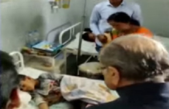 surat hospital visit by bhupendrasinh chudasama