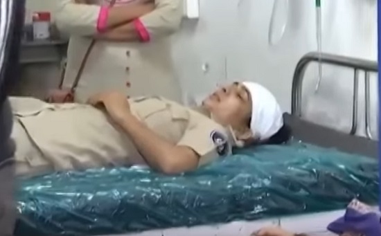 lady constable in hospital