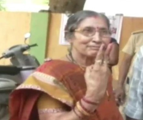 jashodaben voting