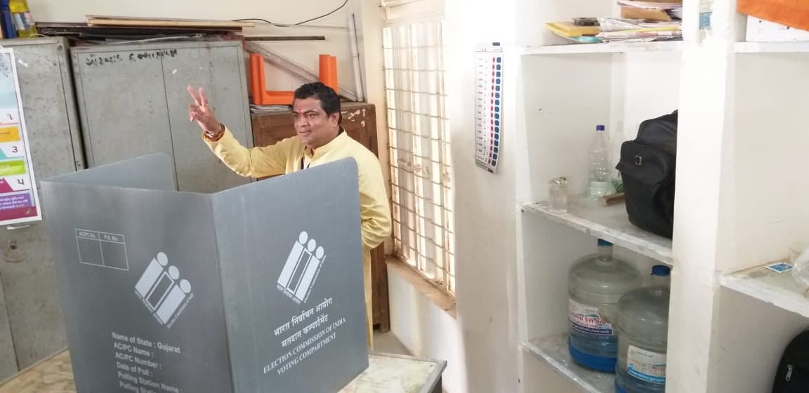 rajesh chudasama voting