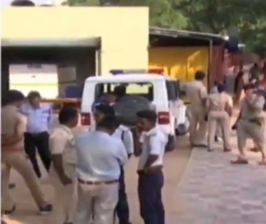 police investigating at ashram