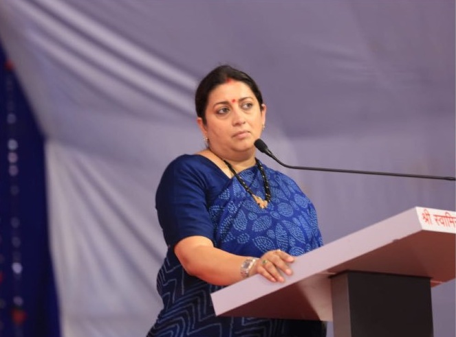 smriti irani address