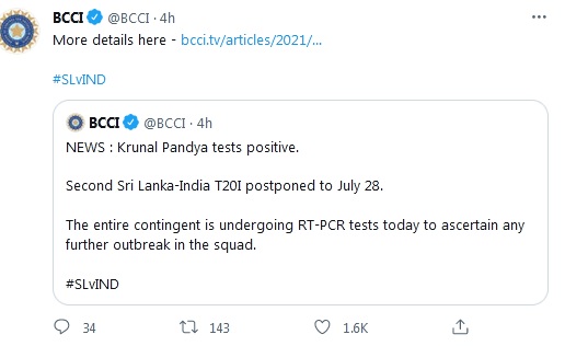 bcci tweet