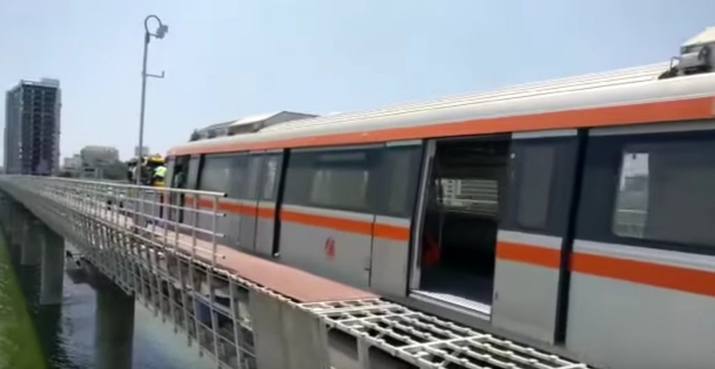 ahmedabad metro train project by august