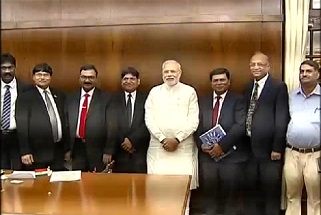 Dalit delegation meets PM Modi