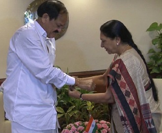 Rakhi Venkaiah Naidu by Anandiben