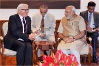 german fm and pm modi