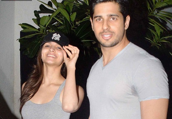 Alia and Sidharth goa 1