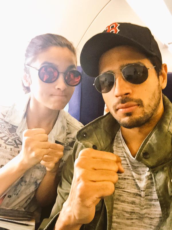 Alia and Sidharth goa 2