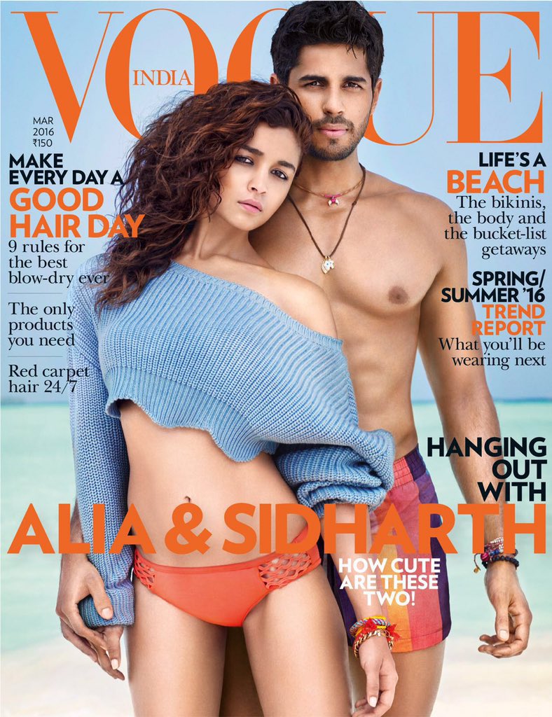 Sidharth Malhotra And Alia Bhatt S Hottest Photo Shoot For Vogue