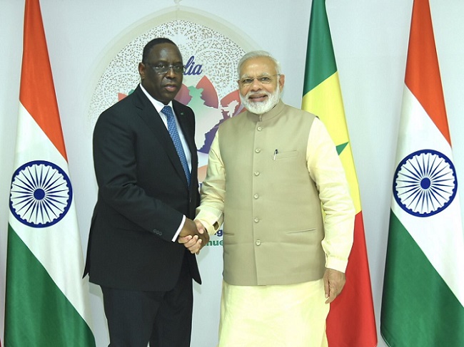 PM Narendra Modi meets Mr Macky