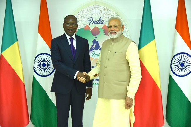 PM Narendra Modi meets Mr Talon