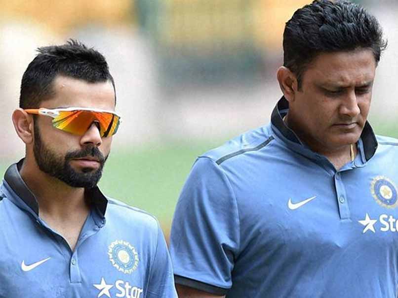 Anil Kumble and Virat Kohli do not talk with each other