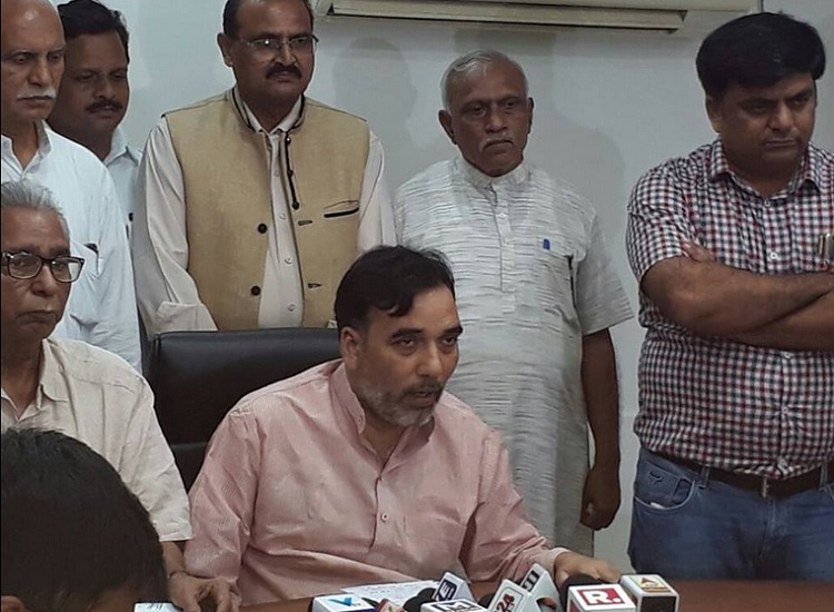 aap gopal rai press meet