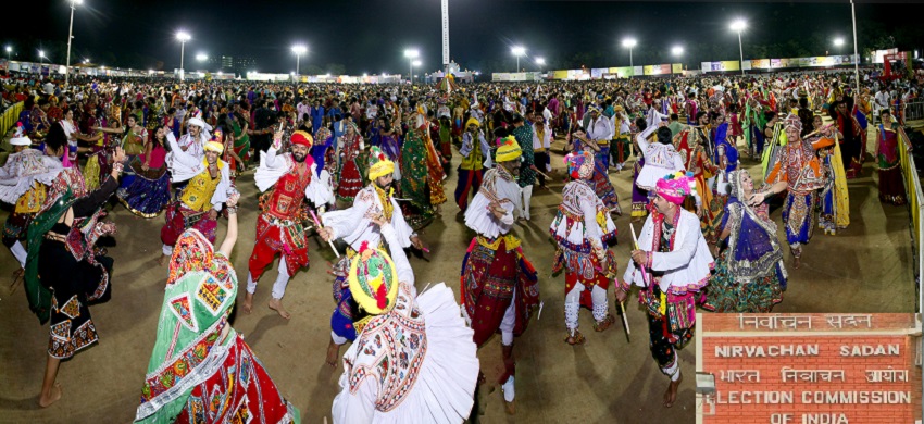 election commission's voter registration in navratri