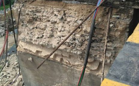 junagadh sabalpur bridge broken