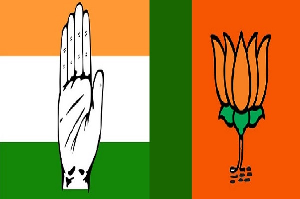 congress bjp logo