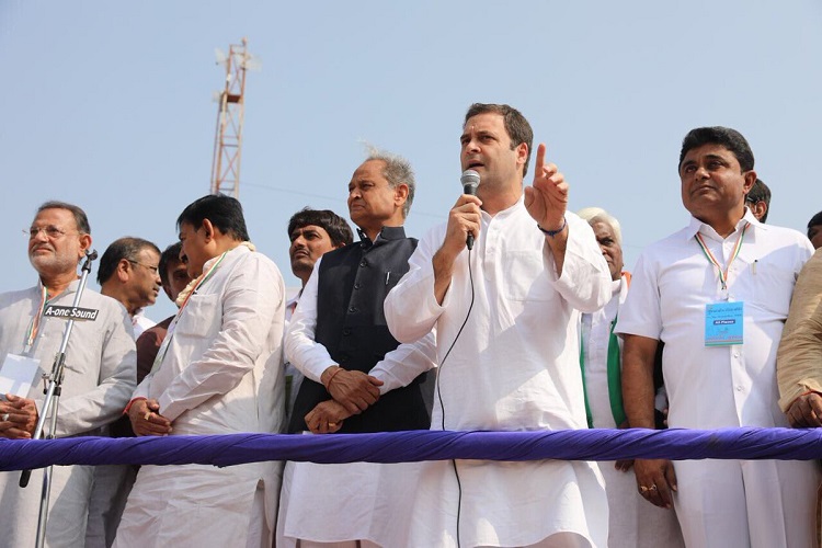 Rahul Gandhi at Chiloda Circle