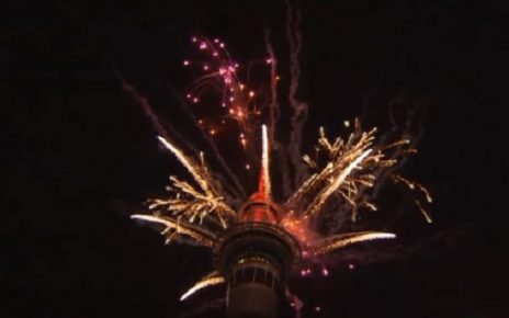 auckland welcomes new year 2018