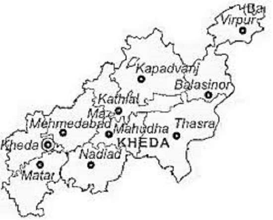 kheda map