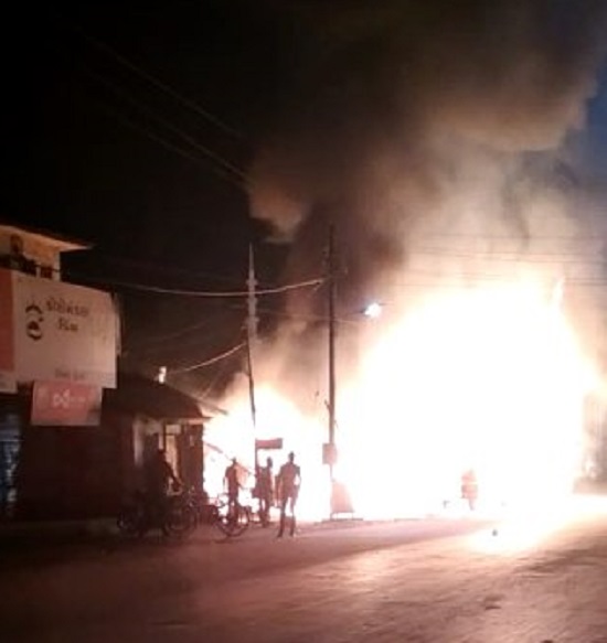 bharuch fire 2 auto burnt