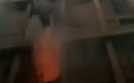 fire in cplant building at vadodara