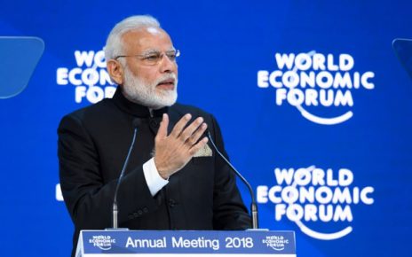 narendra modi at wef