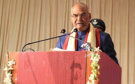 president attends 66th convocation of gujarat university