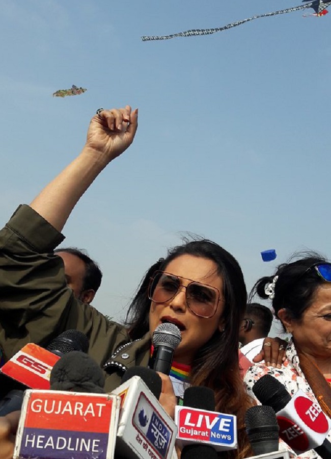 rani mukherjee flying kite