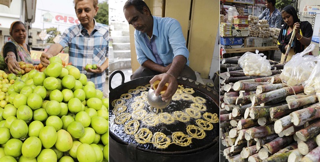 what people eat during uttarayan