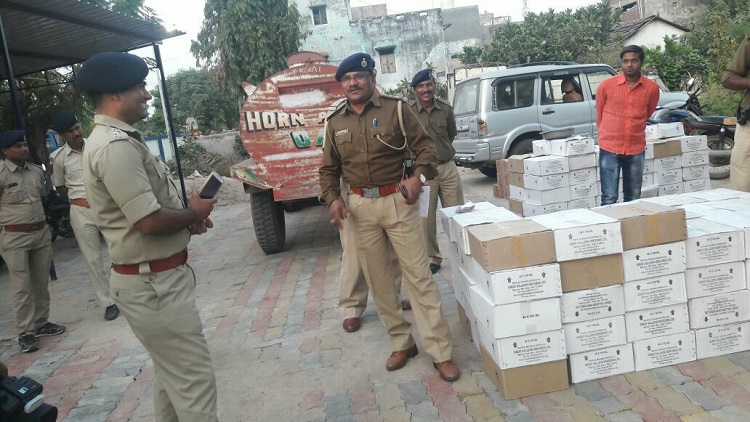 chhota udepur wine stock seized by police