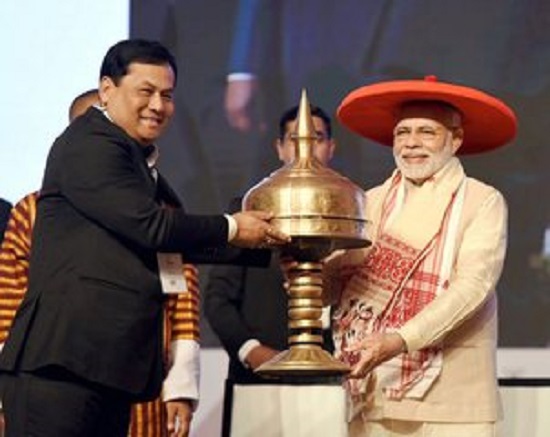 narendra modi at guwahati