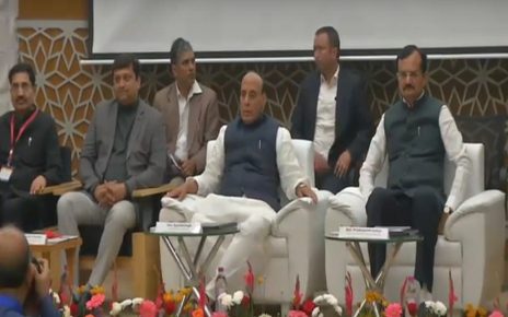 rajnath singh HM at gujarat university in ahmedabad