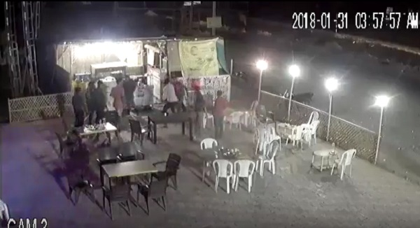 sarkhej hotel staff beaten by police for not giving food