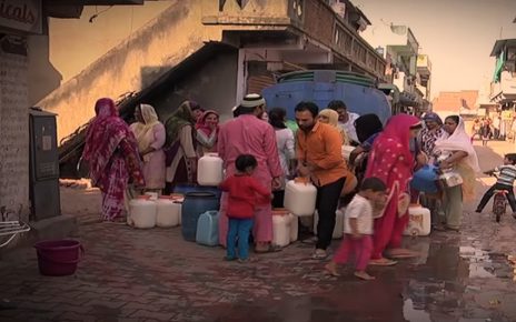 behrampura area water to residents provided by amc using water tankers