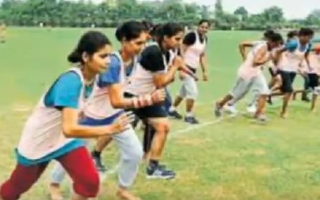 physical training for mahila police volunteers