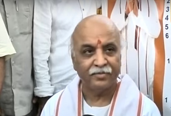 pravin togadia unhappy after election results