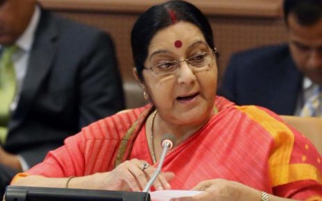 Sushma Swaraj ill