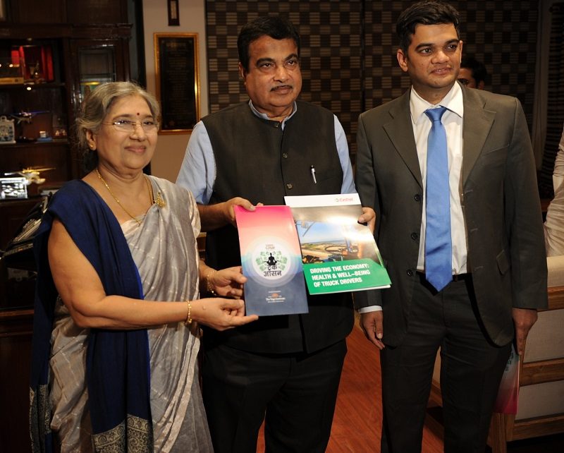 india truck drivers buring out