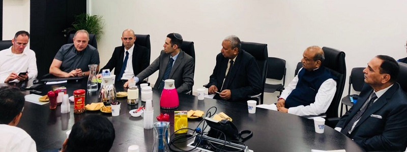 vijay rupani meeting with israel ministers