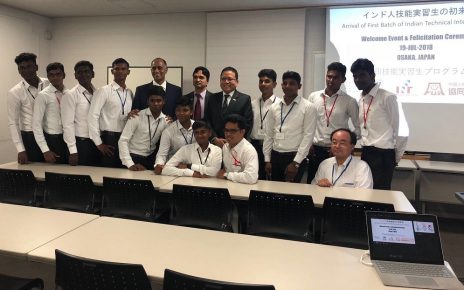 Skill India interns in japan