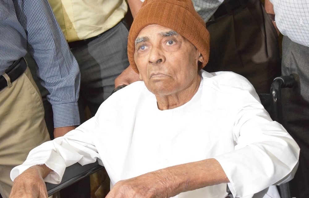 98 year old patient manilal panchal