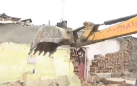 demolition in ahmedabad at sabarmati