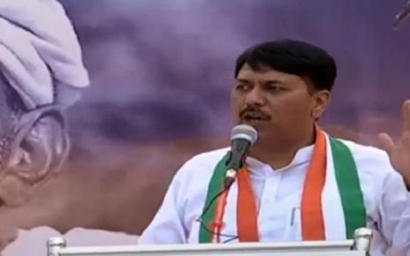 amit chavda address khedut rally