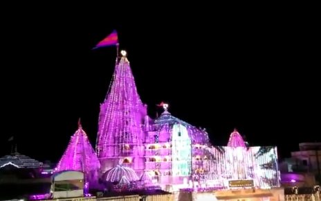 dwarkadhish temple decoration