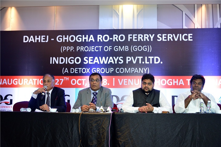 India first RO-PAX ferry from Ghogha Port