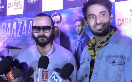 Saif Ali Khan promotes Baazar movie