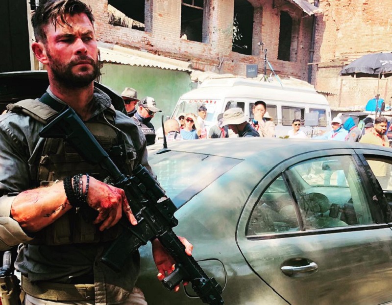 chris hemsworth in ahmedabad