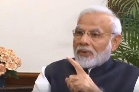 pm modi's interview on 1st jan2019