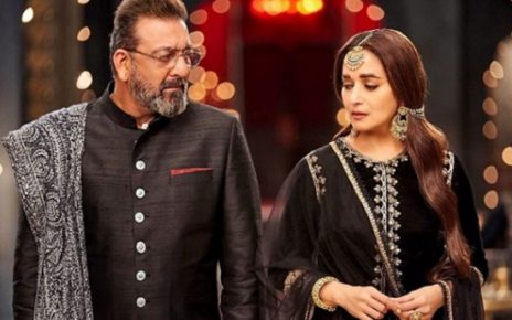 sanjay dutt and madhuri together after years